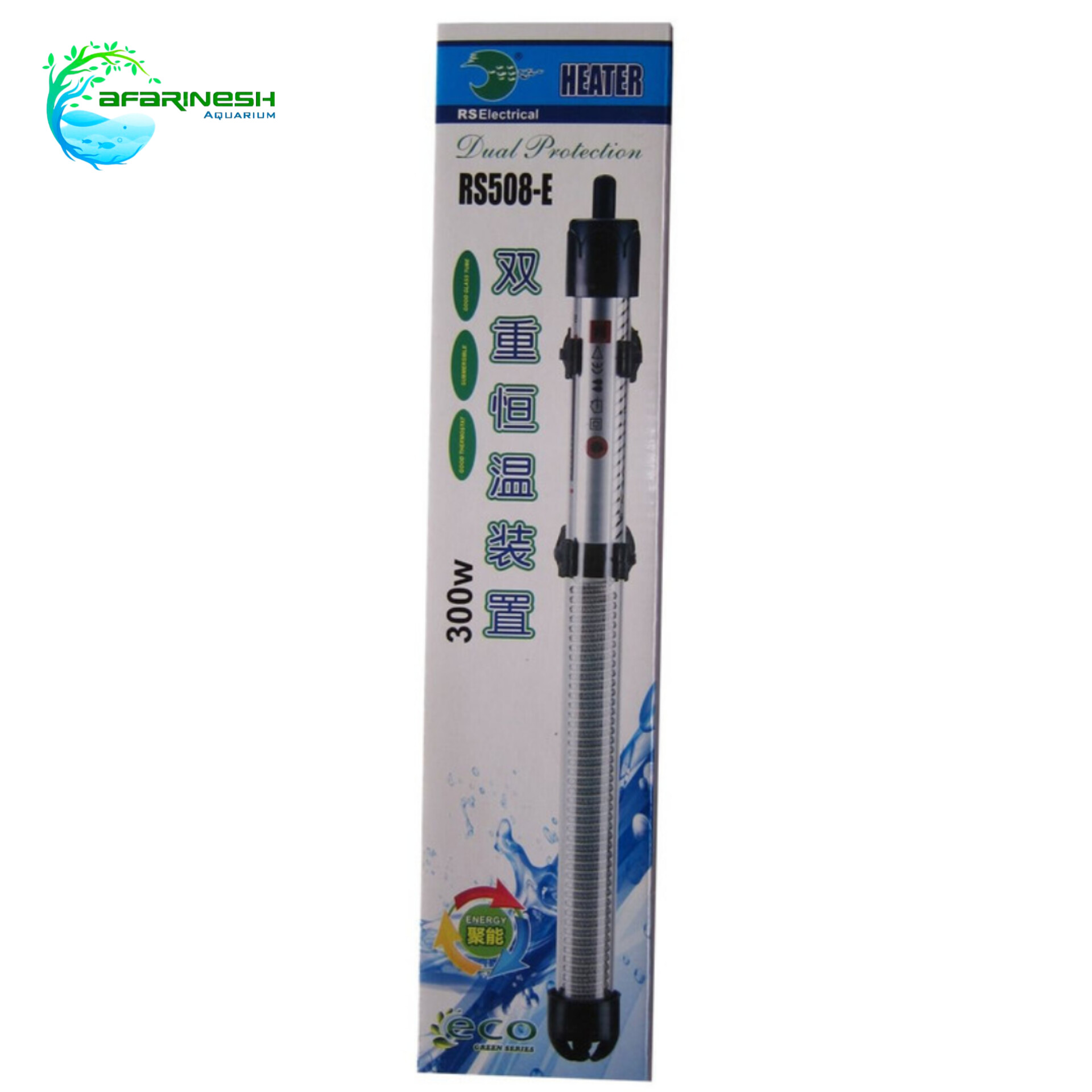بخاری آکواریوم اکو مدل RS508-E توان 300 وات